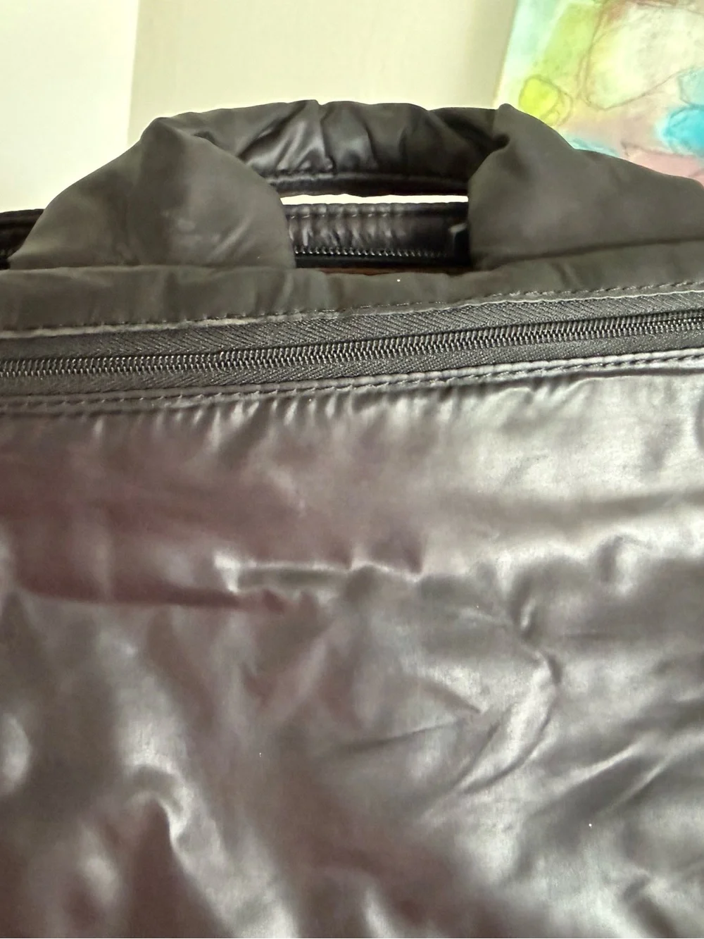 Caraa Baby Bag Black Nylon Diaper Backpack Insulated Pockets